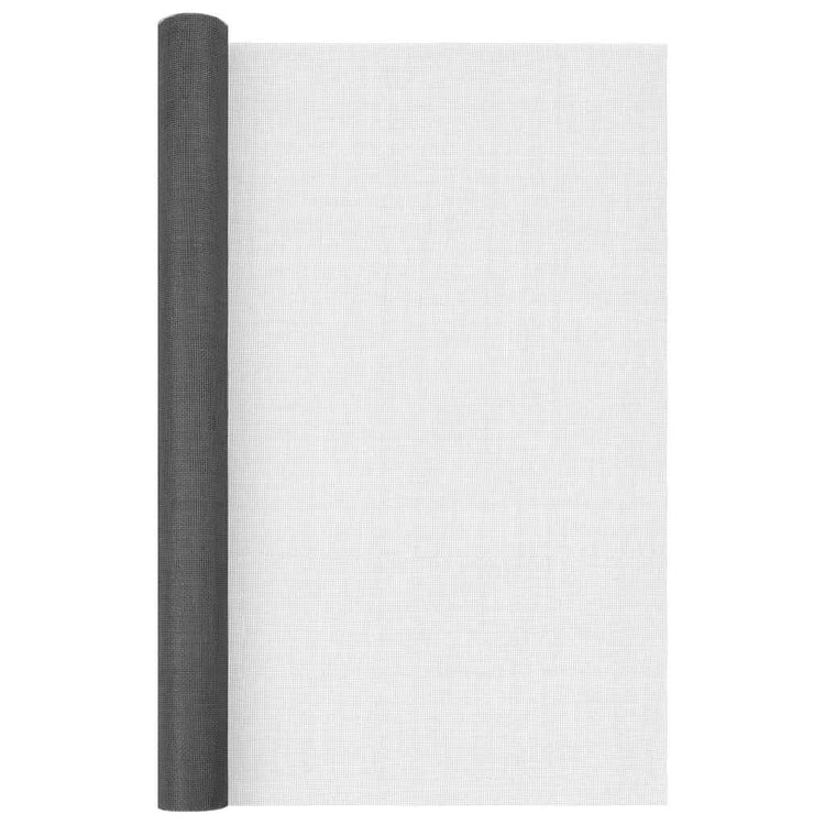 Vidaxl Netz 60x1000 cm Fiberglas schwarz