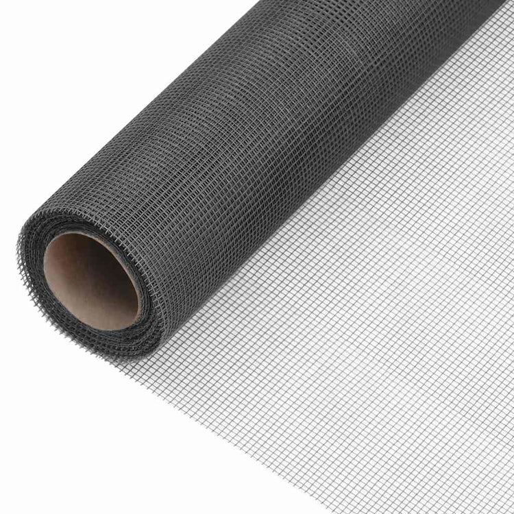 Vidaxl Mesh 80x1000 cm Faserschwarz schwarz