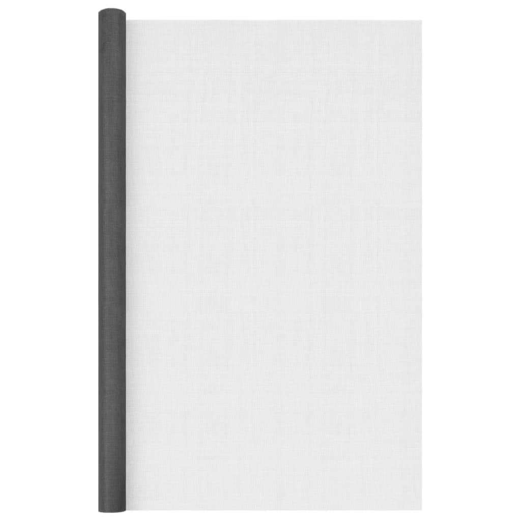 Vidaxl Gaas 100x2000 cm Glasfaserschwarz schwarz