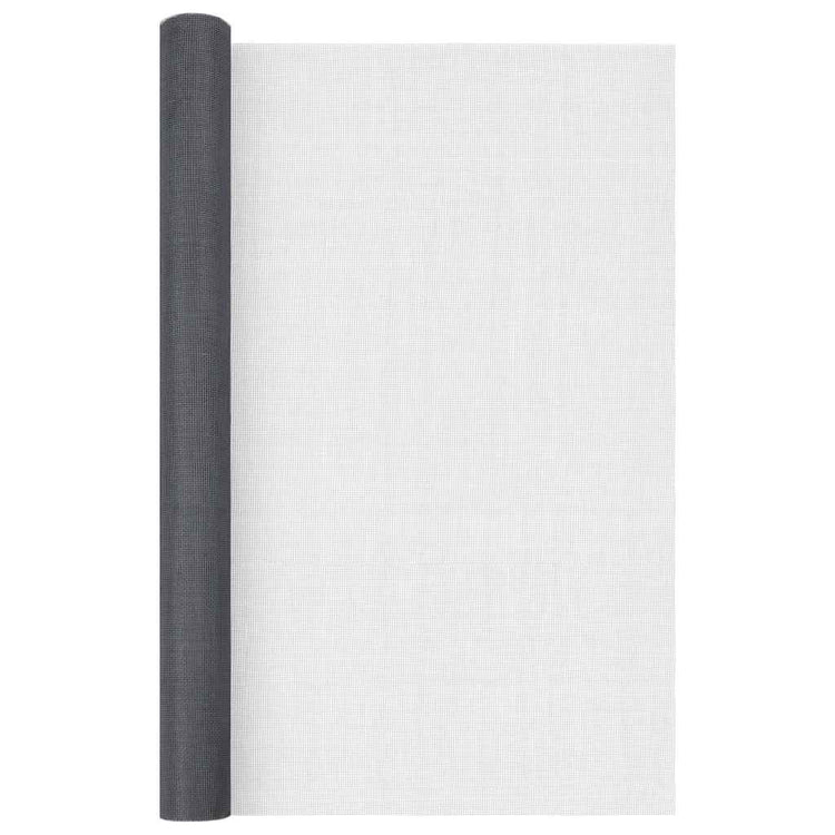 Vidaxl Mesh 80x2000 cm Glasfasergrau