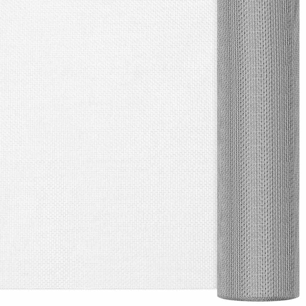 Vidaxl Mesh 60x1000 cm Edelstahl Silberfarbe