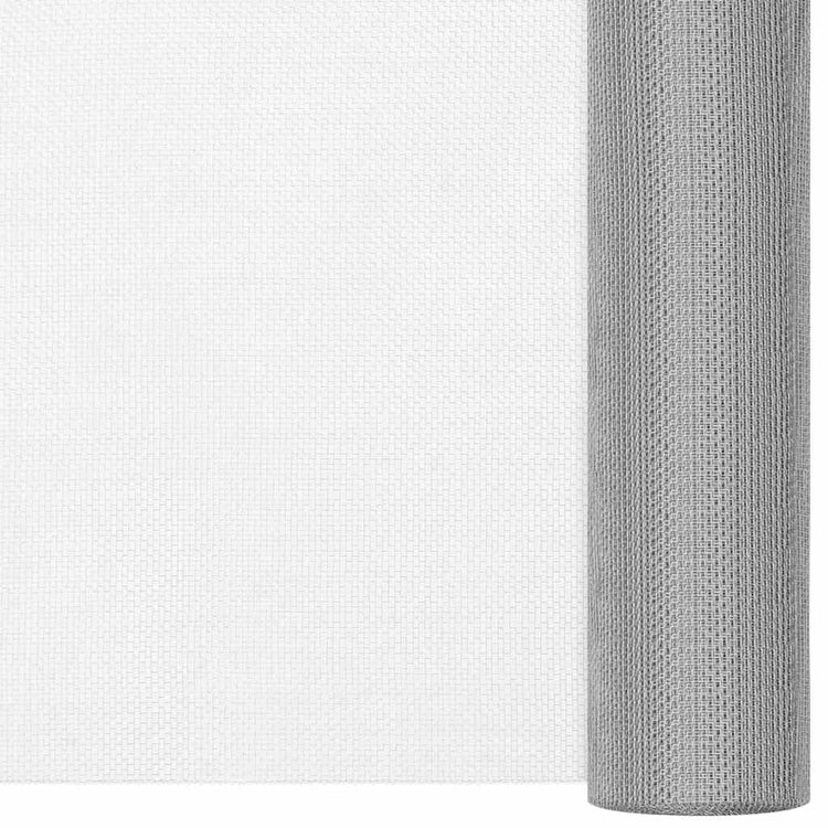 Vidaxl Mesh 60x1000 cm Edelstahl Silberfarbe