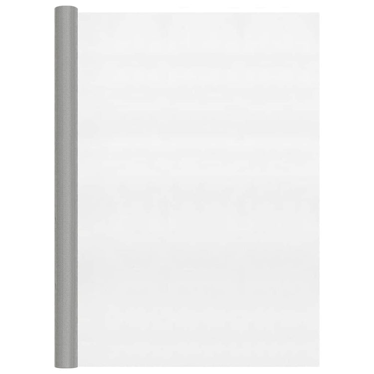 Vidaxl -Netz 112x2000 cm Edelstahl Silberfarbe