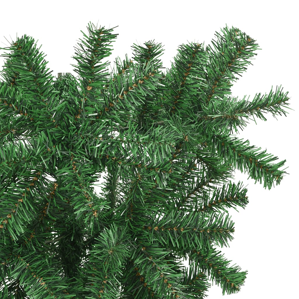 Vidaxl kunstkerstboom mit Standard 150 cm grün umgekehrt