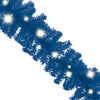 Vidaxl Weihnachtsgirlande mit LED -Leuchten 5 m blau