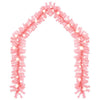 Vidaxl Weihnachtsgirlande mit LED -Leuchten 10 m Pink