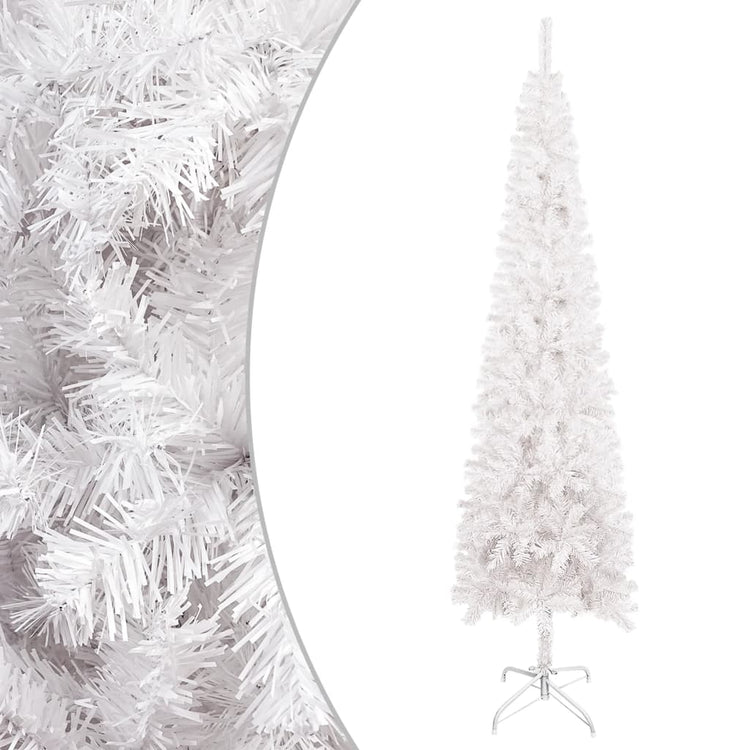 Vidaxl Weihnachtsbaum schmal 120 cm Weiß