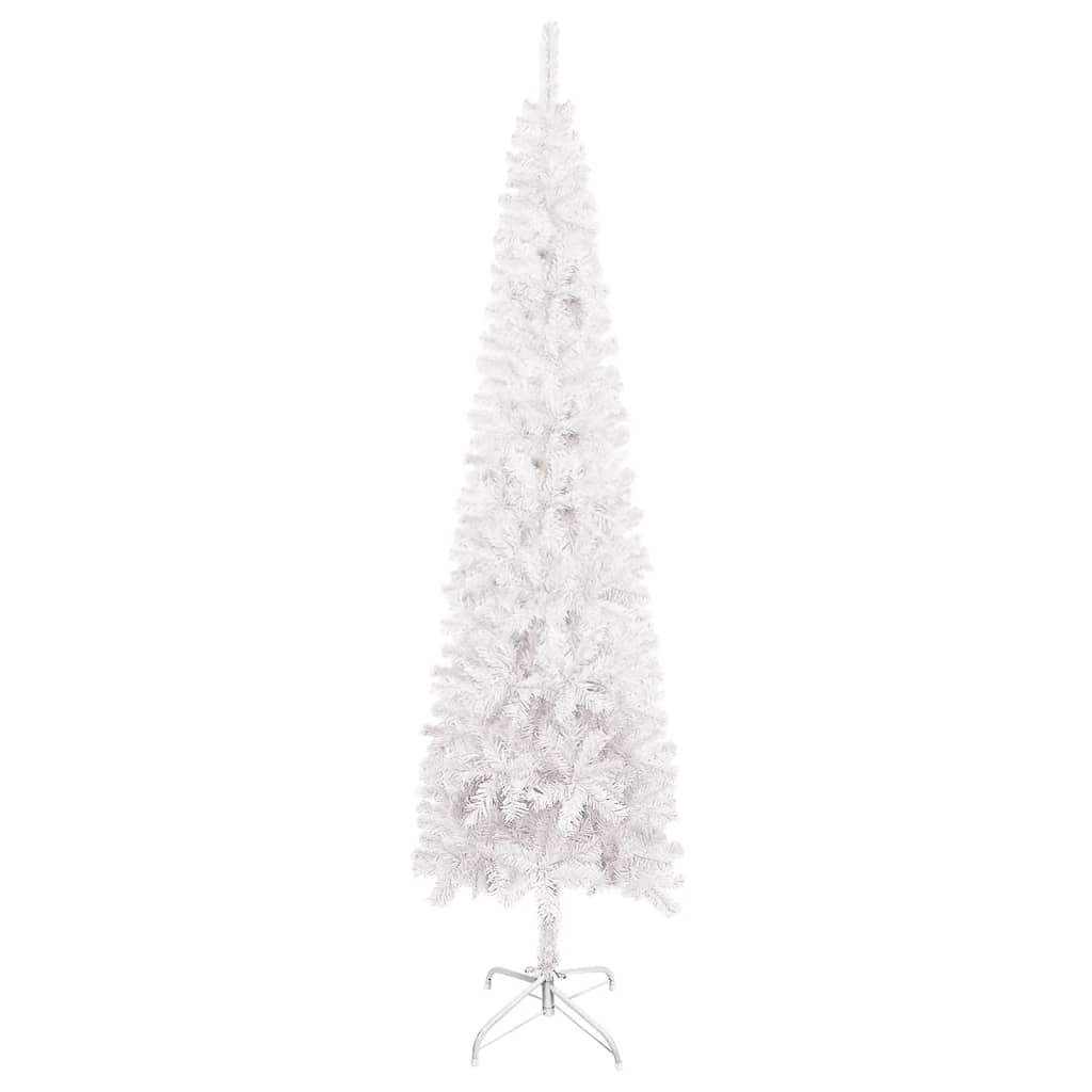Vidaxl Weihnachtsbaum schmal 120 cm Weiß