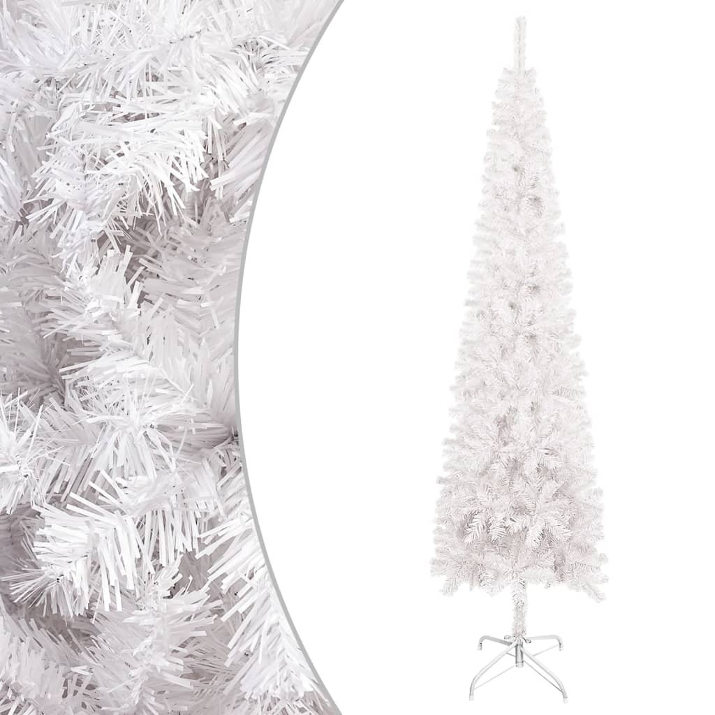 Vidaxl Weihnachtsbaum schmal 180 cm Weiß