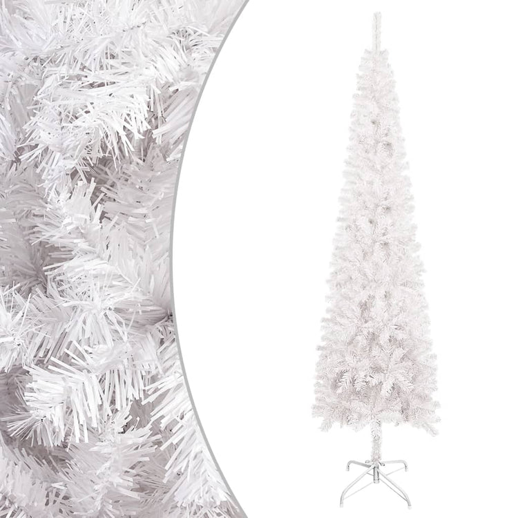 Vidaxl Weihnachtsbaum schmal 180 cm Weiß