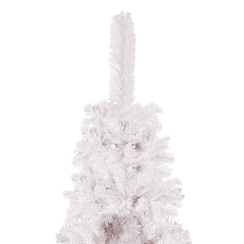 Vidaxl Weihnachtsbaum schmale 240 cm Weiß