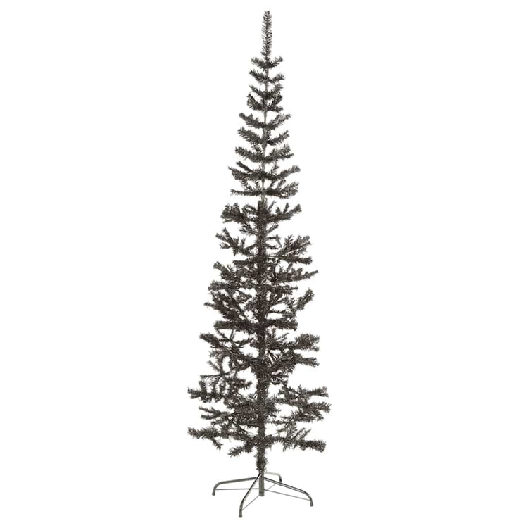 Vidaxl Weihnachtsbaum schmale 240 cm schwarz