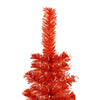 Vidaxl Weihnachtsbaum schmal 150 cm rot
