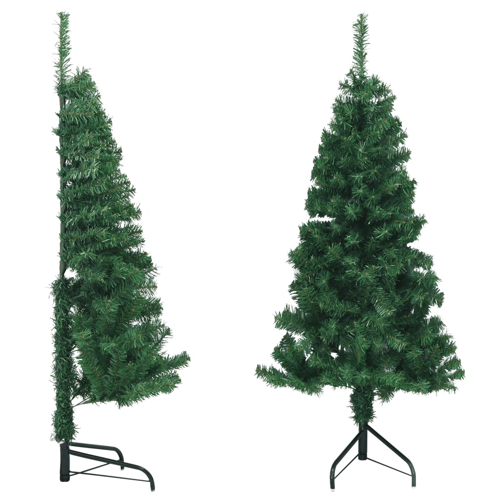Vidaxl Kunstkerstboom Hoek 150 cm PVC Green