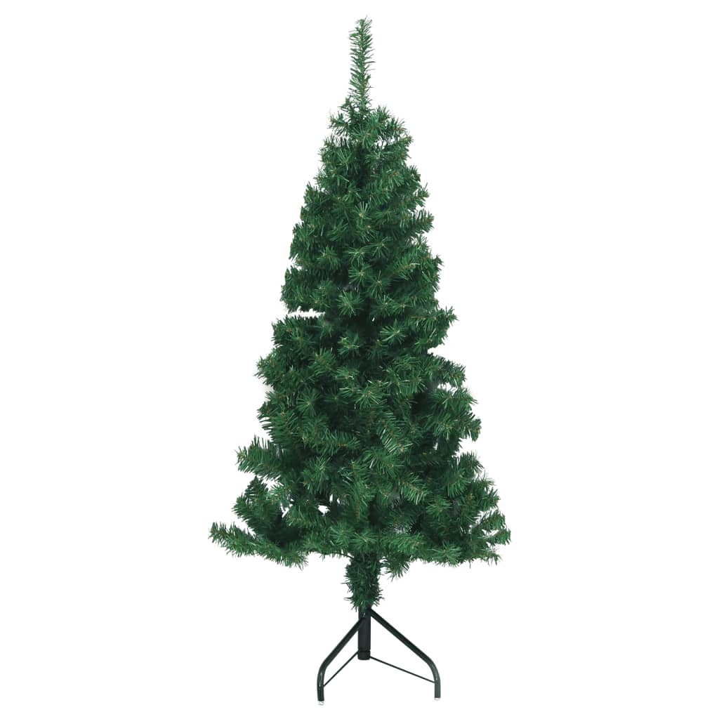 Vidaxl Kunstkerstboom Hoek 150 cm PVC Green