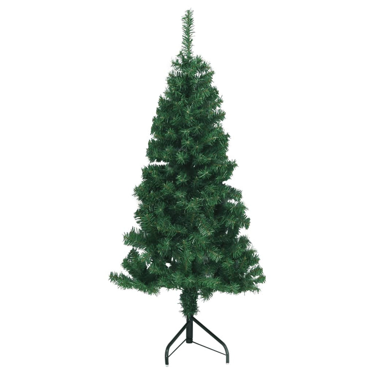Vidaxl Kunstkerstboom Hoek 150 cm PVC Green
