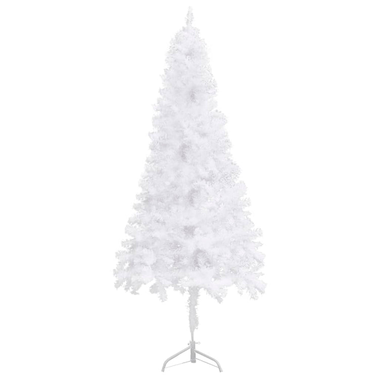 Vidaxl Kunstkerstboom Ecke 210 cm PVC Weiß