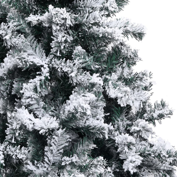 Vidaxl Kunstkerstboom mit Schnee PVC 400 cm Grün