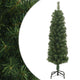 Vidaxl Kunstkerstboom mit Standardschmal 120 cm PVC Grün