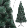 Vidaxl kunstkerstboom mit Standard 210 cm Haustiergrün