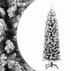 Vidaxl Kunstkerstboom mit Schneeschmale 120 cm PVC Green