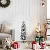 Vidaxl Kunstkerstboom mit Schneeschmale 120 cm PVC Green