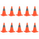 VIDAXL-Verkehrskegel Popup 10 PCs 42 cm