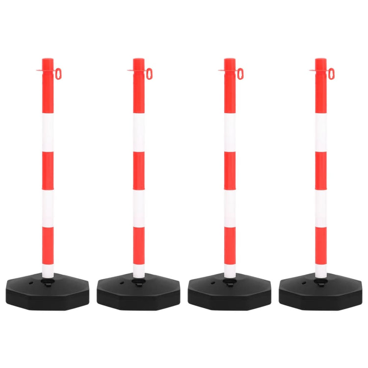 VIDAXL -Ketten -Post -Set mit Plastikkette 10 m