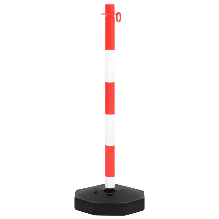 VIDAXL -Ketten -Post -Set mit Plastikkette 10 m