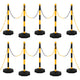 VIDAXL -Ketten -Post -Set mit Plastikkette 10 m
