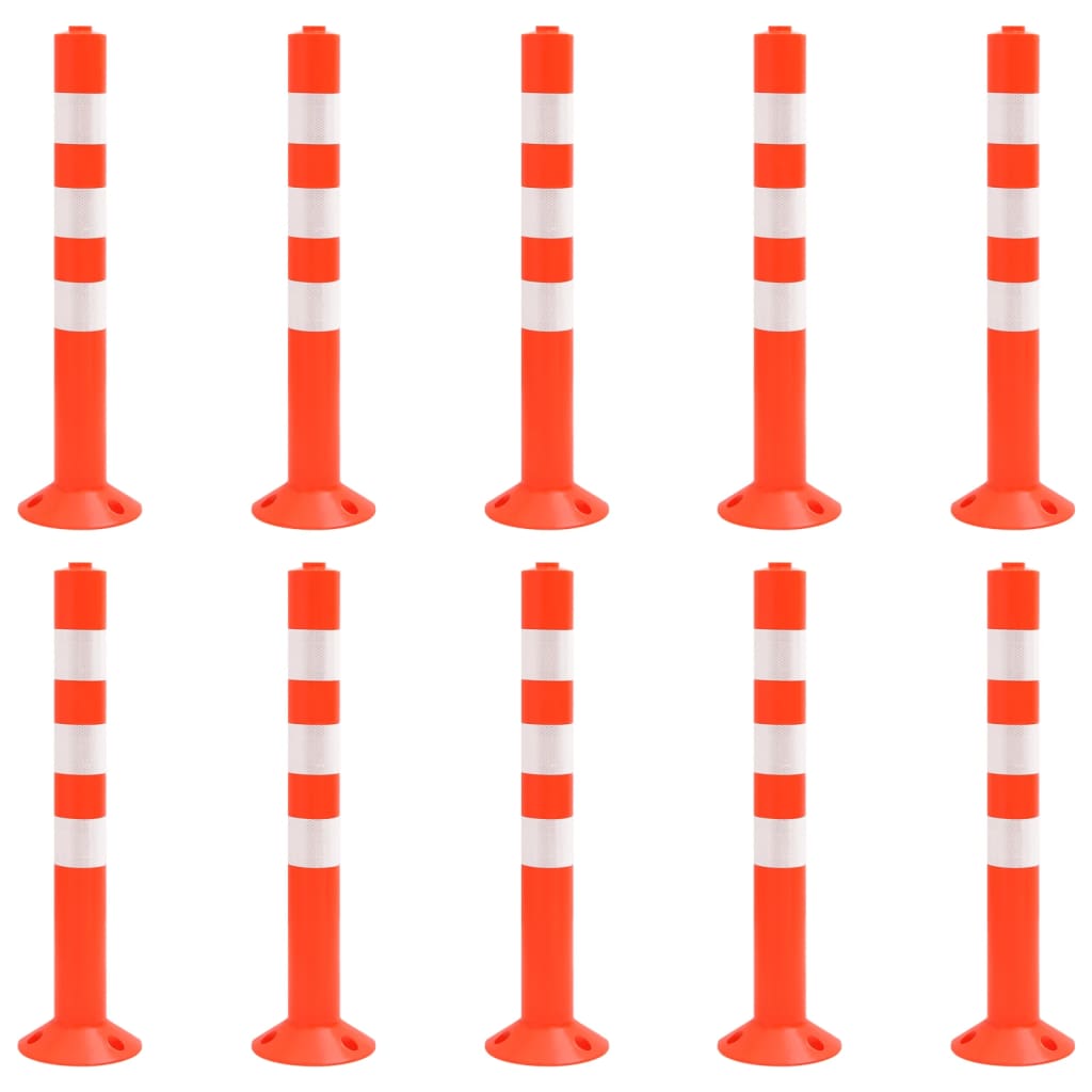 VIDAXL -Verkehrsmasten 10 ST 75 cm pe