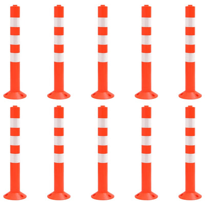 VIDAXL -Verkehrsmasten 10 ST 75 cm pe