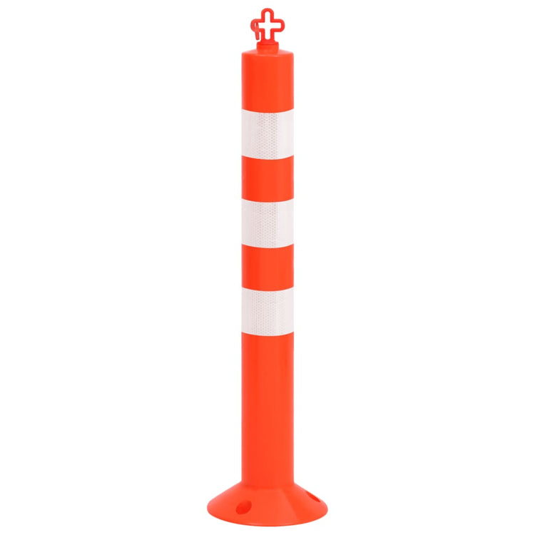 VIDAXL -Verkehrsmasten mit Kette 10 PCs 75 cm PE