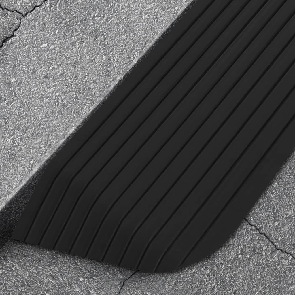VIDAXL -Schwelle hilft 110x32x3,8 cm Gummi