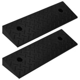Vidaxl Ramps 2 PCs 50x17,5x5 cm Gummi - afbeelding 1