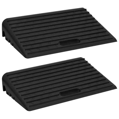 Vidaxl Ramps 2 PCs 50x30x11 cm Gummi