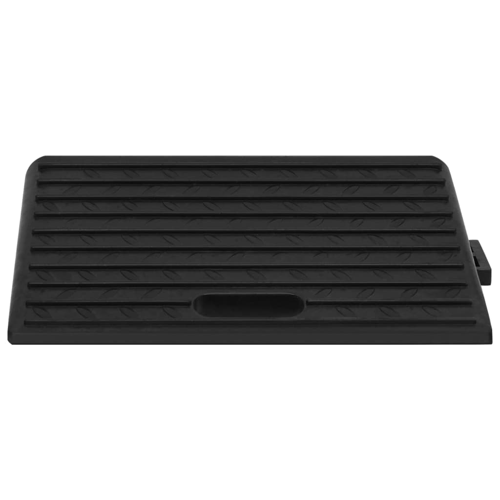 Vidaxl Ramps 2 PCs 50x30x11 cm Gummi