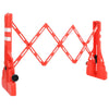 VIDAXL -Verkehrsbarrieren falten 210 x 50 x 105 cm rot