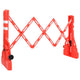 VIDAXL -Verkehrsbarrieren falten 210 x 50 x 105 cm rot
