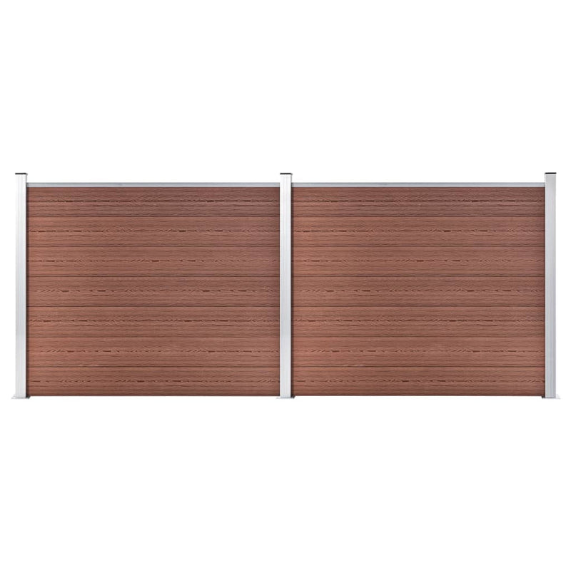 VIDAXL -Zauntafel 353x146 cm HKC Brown