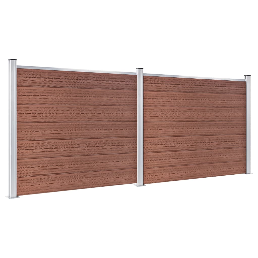 VIDAXL -Zauntafel 353x146 cm HKC Brown