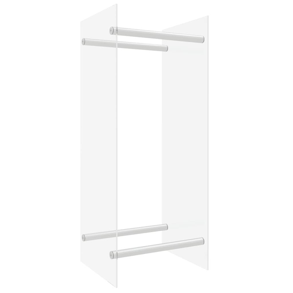 Vidaxl -Kamin Trek 40x35x100 cm gehärtetes Glas transparent