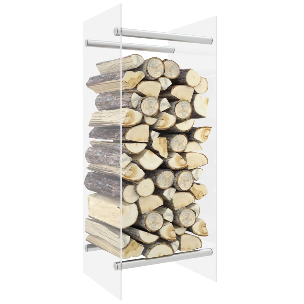 Vidaxl -Kamin Trek 40x35x100 cm gehärtetes Glas transparent
