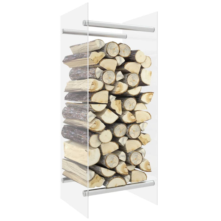 Vidaxl -Kamin Trek 40x35x100 cm gehärtetes Glas transparent