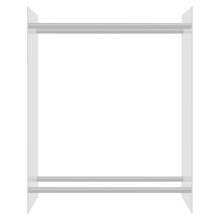 VIDAXL -Kamin 80x35x100 cm gehärtetes Glas transparent