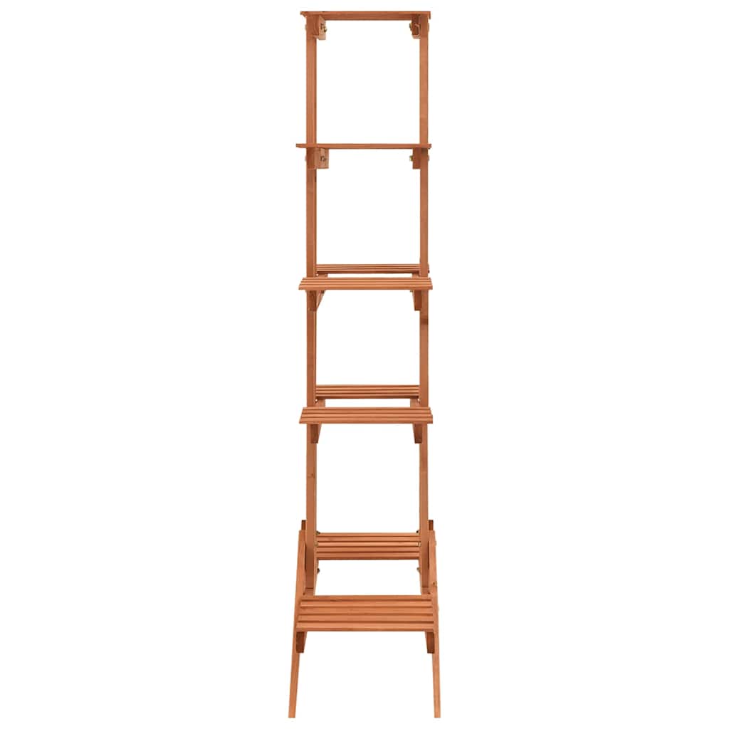 Vidaxl Plant Rack 83x25x132 cm Festkieferholz