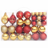 VIDAXL 108-TEIL-Weihnachtskugel Set Gold und Rot - afbeelding 3