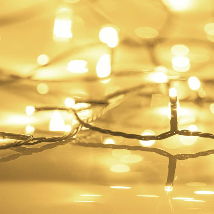 Vidaxl leichte Girlande mit 300 LEDs 30 m PVC warmes Weiß