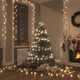 Vidaxl leichte Girlande mit 300 LEDs 30 m PVC warmes Weiß