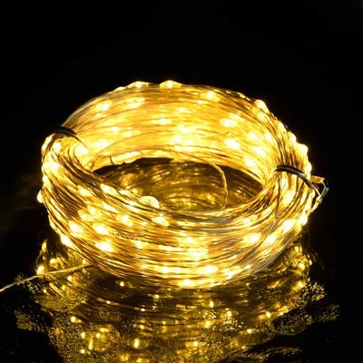 Vidaxl leichte Girlande mit 150 LEDs 15 m warmes Weiß